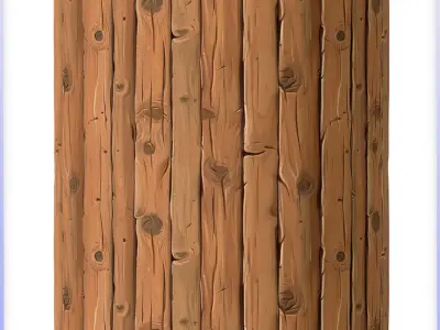 Stylized Wood Seamless Texture Texture