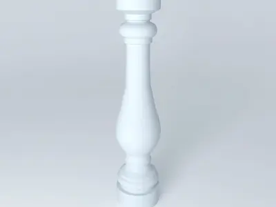 Rail Column 3D model