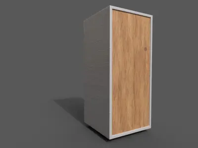 Modern Furniture 3D Model Low-poly 3D model get
