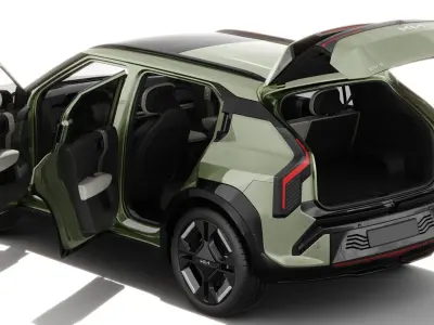  Kia EV3 GT-line 2025 with interior 
