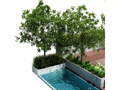 Urban Environment 01blend 3D model