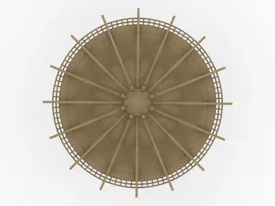 Al-Kharj Water Tower 3D Printable STL file 3D print model