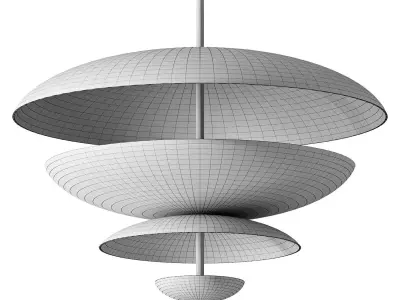 Cosmic Purion Chandelier 3D model