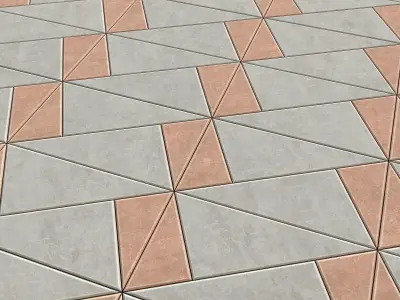 Paving plate angle 3D model