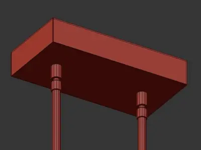 Vena pendant 3D model
