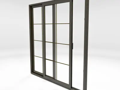 Sliding window 3D model