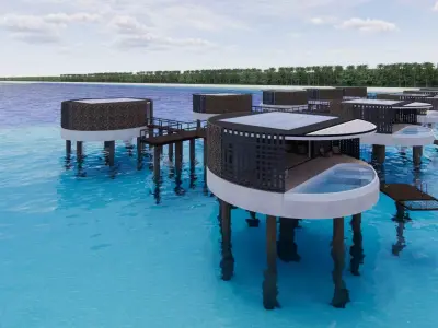 RESORT VILLA 3D model