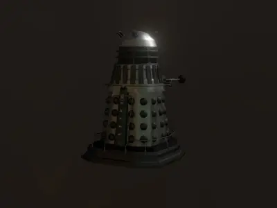 STEAMPUNK SPECIAL OPS DALEK PACK - Rogue Film Productions 3D model