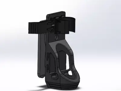 Nextorch V5 Tactical Flashlight Holster 3D model