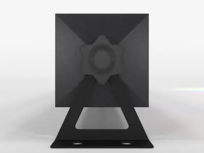 LED Bar Batten Low-poly 3D model