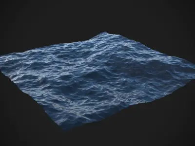 Ocean 3D model