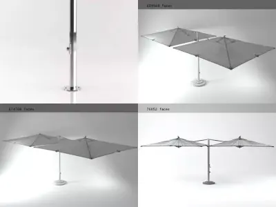 Ocean Master MAX Double Cantilever 3D model