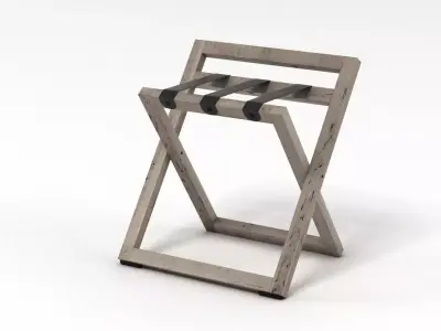 Suitcase Stand 3D model