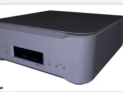 High-end converter Esoteric D-02 3D model