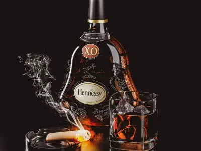 Hannessy Xo 3D model