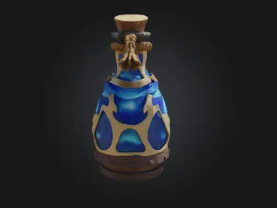 Mystic Elixir  Potion of Secrets and Sorcery 3D model