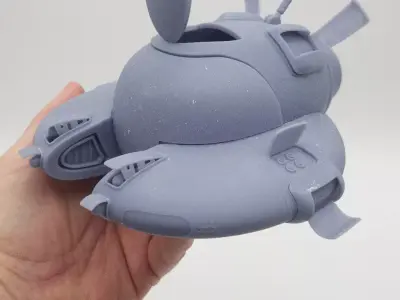 Seamoth 1-25 scale 3D print model
