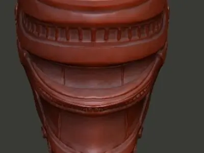 Fugitive Predator Gauntlet computer and blades 3D model