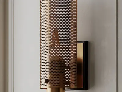 PERFORATED PERFECTION SCONCE 3D model