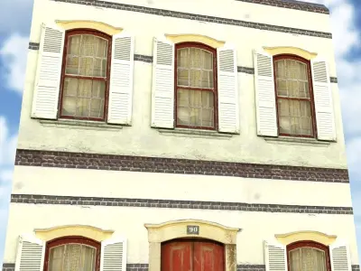 Apartment House 16 3D model