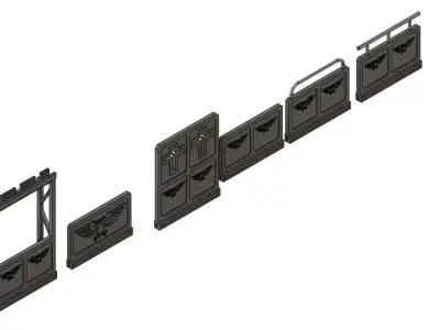 MODULAR CATWALK 3D print model
