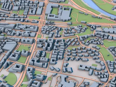 Basilica of Saint Paul Outside the Walls Italy 3D model