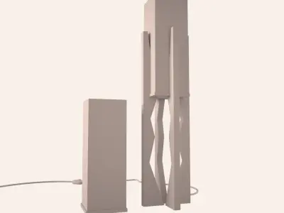 Modern Lamp  3D model