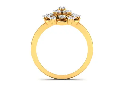 Women Ring Render 3dm STL MTL OBJ FBX Details 3D print model purchase