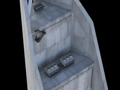  Futuristic Building 105 