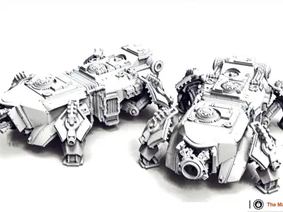 Landshark Armored Transport 3D print model