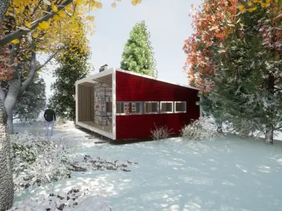 Ralph Erskine Box 3D model