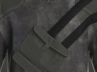 XP Hunter Low-poly 3D model