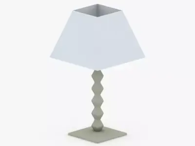 1391 - Table Lamp Low-poly 3D model