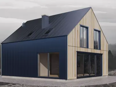 Realistic 3D House Model 1  3D model