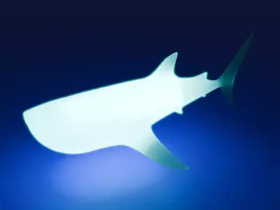 Shark Indirect Lighting 3D model