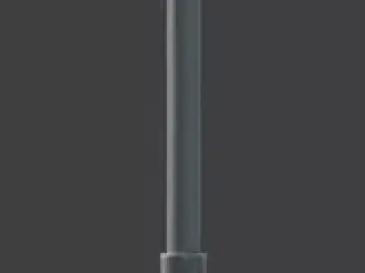 Urban Infrastructure Street Light 3D Model Low-poly 3D model