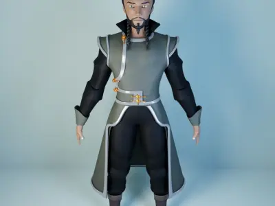 WORRIOR CHARACTER 3D model