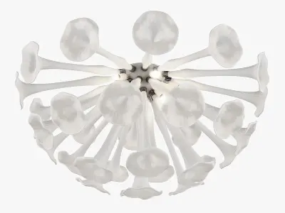 89109x Bardano Lightstar Ceiling Lamp 3D model