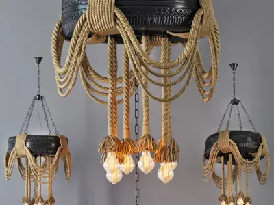 Chandelier Gomma 3D model