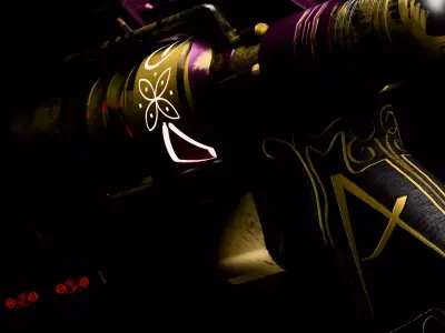 wingman apex pistol Low-poly 3D model