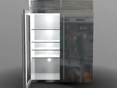 Kitchen Appliances Low-poly 3D model