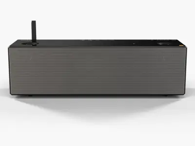 Sony SRS-X99 portable bluetooth speaker Low-poly 3D model