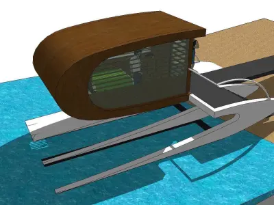 Creative Design-Holiday Cabin-01 3D model