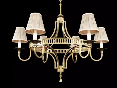 Cortland Chandelier 3D model