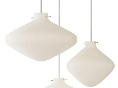 REPOSE Pendant Lamps from LYFA 3D model
