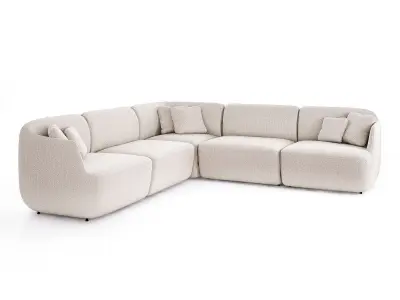 Como Corner Sofa 3D model