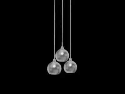 Dangling Lights Low-poly 3D model