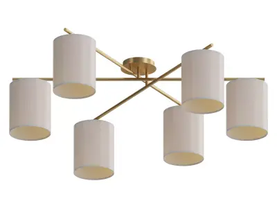 Lindby Pellinora ceiling light 3D model