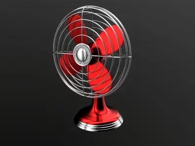 Floor Fan 3D model