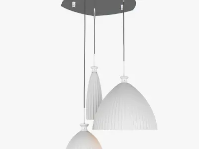 81013x Agola Lightstar Hanging Chandelier 3D model